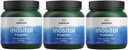 Swanson 100% 纯 Inositol 粉末 - 促进焦点和放松的自然补充 - Nerve 和 手机支持 - (8oz) 3 Pack