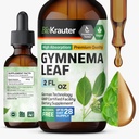 BIO KRAUTER Gymnema Sylvestre 提取滴 - 无酒精和无糖 - Vegan Gymnema Leaf 提取 2 Fl.