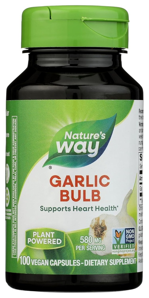 自然之路 大蒜块 蔬菜 Capsule, 100 厘米