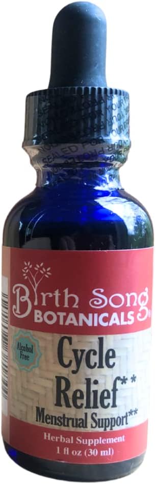 出生宋植物学 月经周期 支持叮当 健康月经的草药滴 青少年和成年人的自然月经护理补充剂 期间支持 1oz.