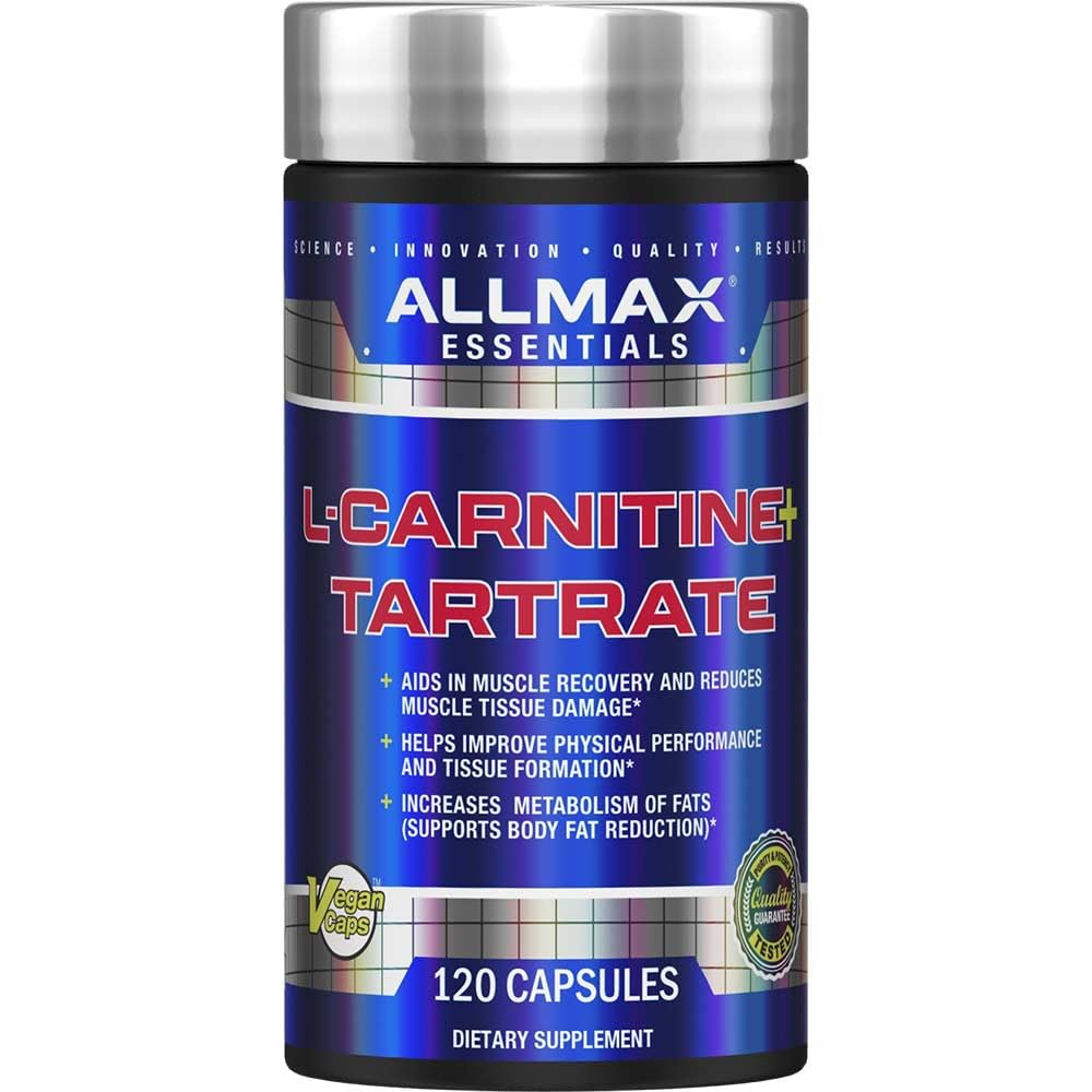 ALLMAX 营养 L-Carnitine + 盐酸盐,120卡普尔