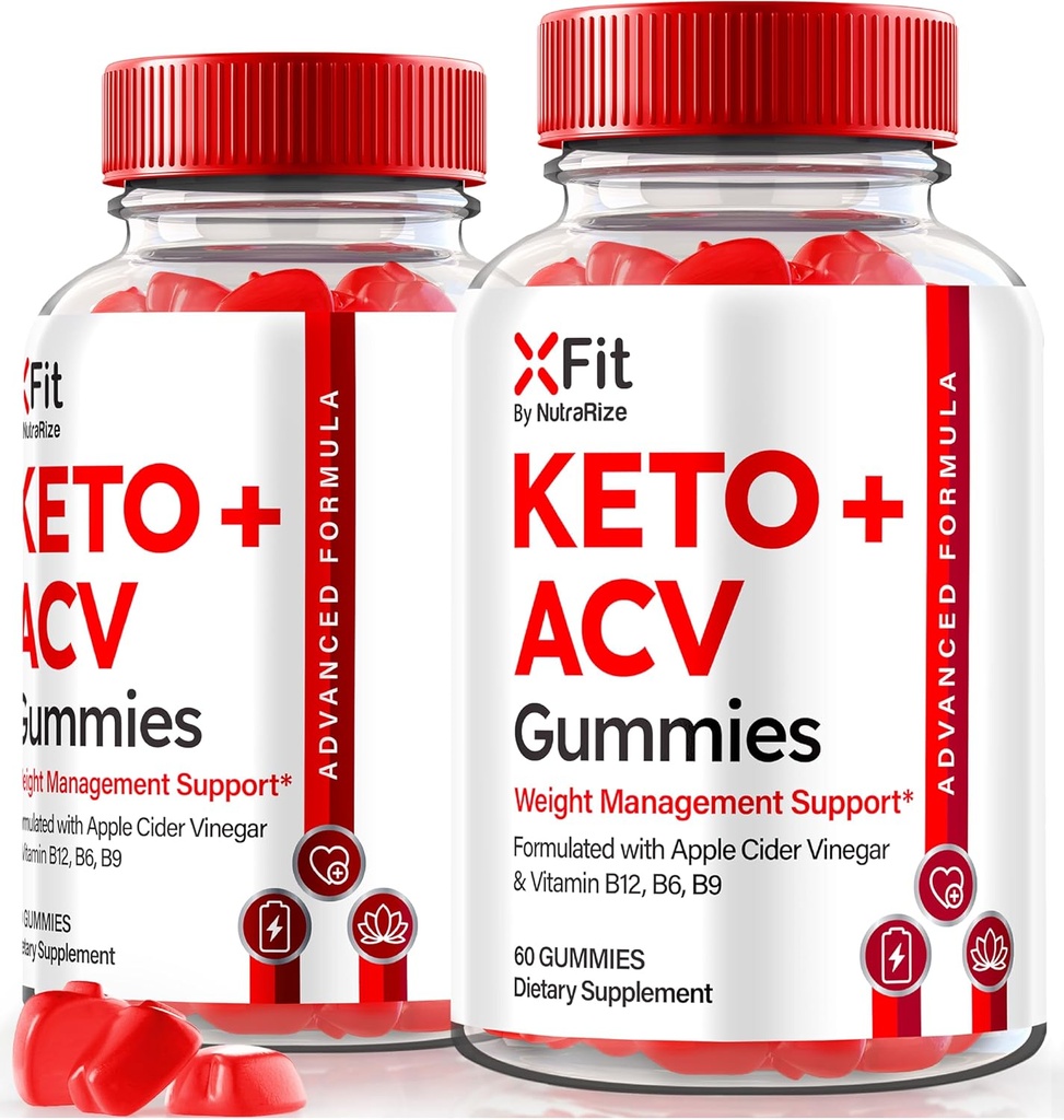 NutraRize(2 Xfit Keto Gummys for Wight Loss, Official X Fit Keto+ACV Gummys, 全自然苹果苹果苹果 苹果醋 1000MG, Premium Gummy for Health and Fitness, Gomitas Review (120 Gummys)) (中文(简体) ).