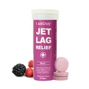 1 Above Jet Lag Relief 片 - Berry-Flaverscent 多维特敏 配有 Pycnogenol 水分、能源、免疫支持和更快恢复的多维特敏 10片