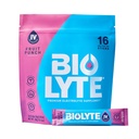 BIOLYTE IV 电解质粉包、IV 液饮水混合剂、博士开发水分、HSA和FSA批准脱水救济、女性必须用化学疗法、男子水果冲刺(16支棍)