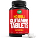 “无公牛”L-Glutamine药片、纯L Glutamine药片、非转基因O、L Glutamine补充剂、天然维冈、蔬菜友好剂和Gluten Free,1000毫克