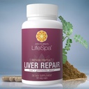 LifeSpa Herbs 整体 Herbs 肝脏修复 QQ Liver Detox 肝脏清洁与修复 肝脏健康补充 支持肝脏和Gallbladder Detox 90 Capsules QQ 475mg