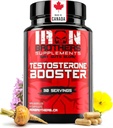 铁兄弟公司为男子提供Testosterone助推,90 Capsules | Testosterone Supplements for Men 增强肌肉生长 | 雌激素阻塞 | 促进脂肪损失和增加性能 - 30天