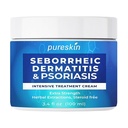 Seborrheic 皮肤炎 Psoriasis Cream:抗菌治疗 - 传统草药喷射 - 对燃烧刺激的Scalp皮肤的救济 - 类固醇自由耐久结果 3.4 Oz