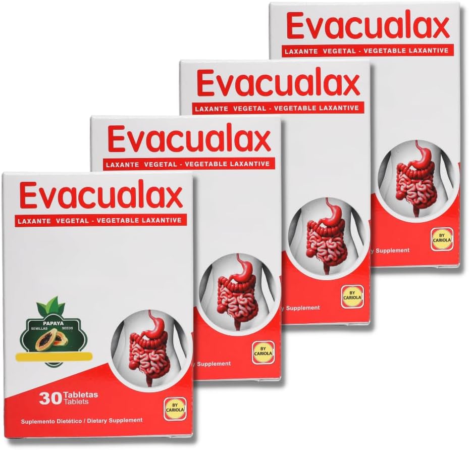 Senna Laxative 片剂 - Senna Leaf、Prune和Papaya种子的天然蔬菜片剂 - 草药工具软化剂,用于缓解便秘、消化支持、产后和旅行 - 120片