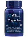生命延展L-Tryptophan,500毫克,鼓励健康血清素水平并促进健康睡眠、黏液、应激反应和满足、无糖、非GMO、蔬菜、90卡普尔