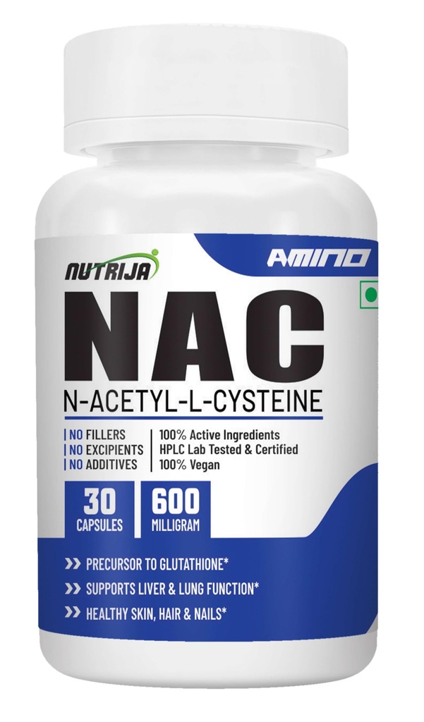 NAC(N-乙酰L-Cysteine) 600mg - 30卡普尔