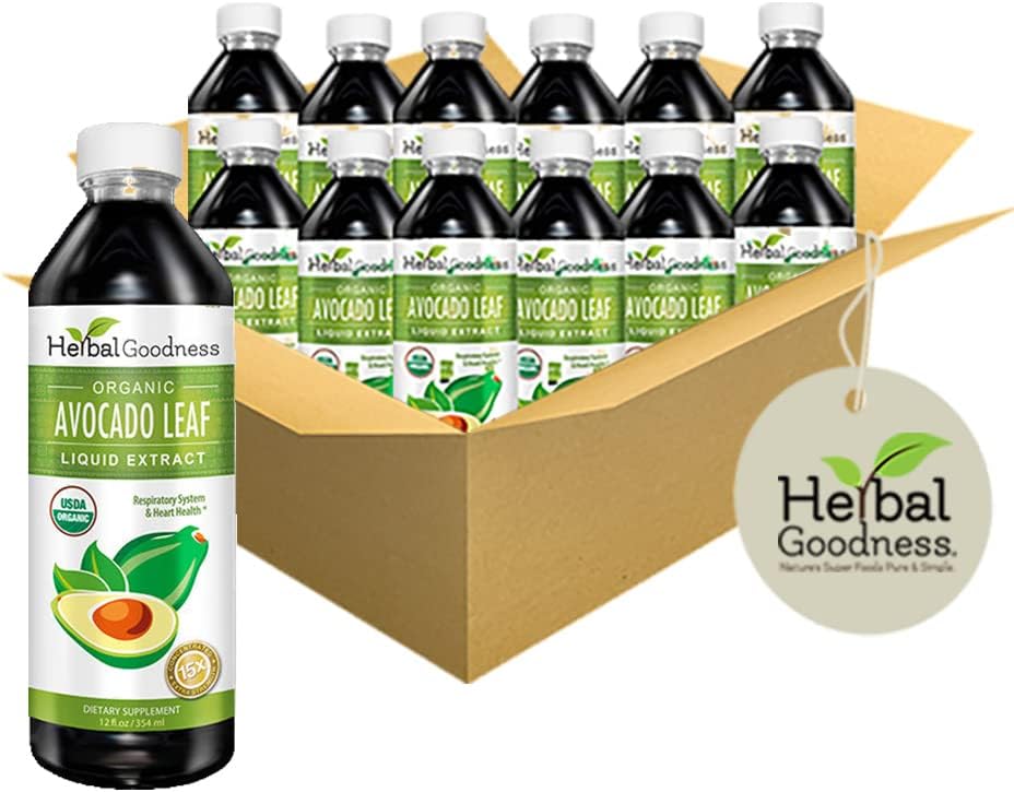 草药良性 Avocado Leaf 提取液补充剂 - Probiotic Protein Gut Health Fiber 补充剂 Bone 健康与免疫支持 - 12(12oz) btls (12页)