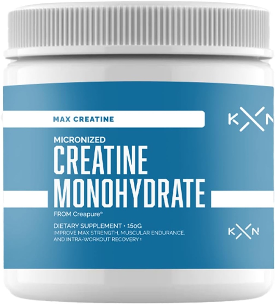 KompleX 营养 Max Creatine 单水合物 来自Creapture (30 services) - 最大化性能,增强能量,肌肉支持,大脑