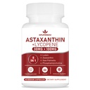 Astaxanthin和Lycopene 70mg, Astaxanthin 配磷酸盐、Lutein和Zeaxanthin, 强抗氧化剂补充支持皮肤、眼和联合健康(60 Capsules)