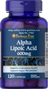 清教徒的骄傲 Alpha Lipoic Acid 600 Mg, 120 计数