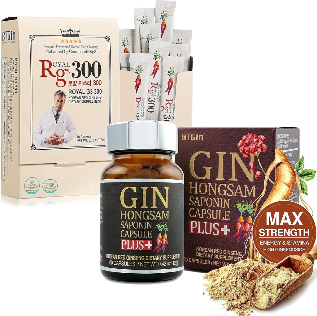 Gin Hongsam + RG3 300 Premium Bundle 朝鲜红银