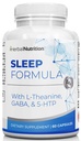 草本营养睡眠支持补充睡眠公式是一份多成份睡眠补编,与Melatonin,GABA,L-Theannine,以及More,Sleep Like You are on Cloud 9! 一个60Ct瓶