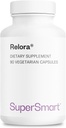 SuperSmart Relora 750mg/日 - Magnolia Officinalis & Phellodendron Amurense 抽取补编 QQ N-GMO & Gluten Free - 90 蔬菜卡普尔