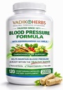 Vadik Herbs 血压公式与 Ashwagandha 和 Amla 支持正常心血管和循环健康 - 维生素和草药支持正常心脏健康 - 120 植物学家 Capsules