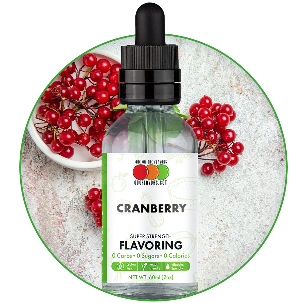 Cranberry 粉碎液体集中 2 oz