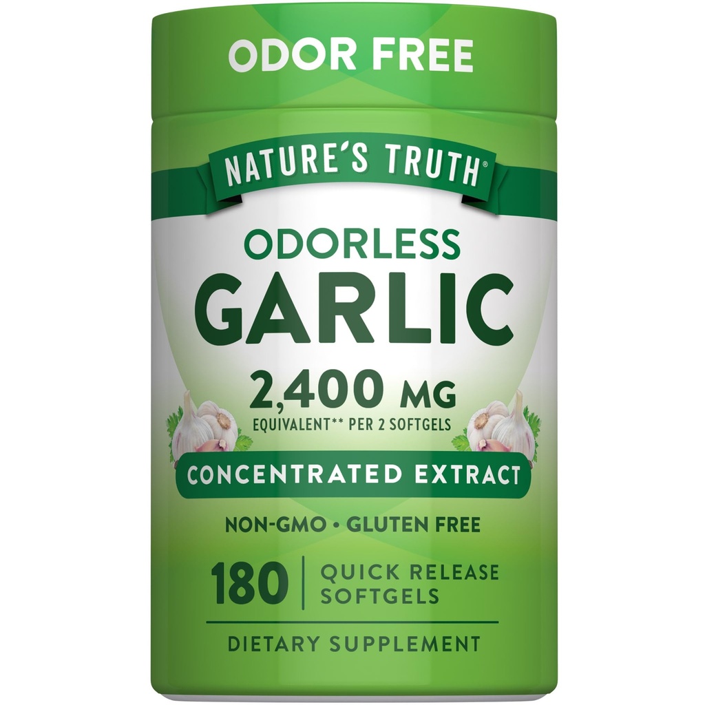 自然界的真理奥多丽丝软胶 |  2400 24:00mg | 180 伯爵 | Non-GMO & Gluten Free Supplement