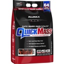 AllMAX QUICKMASS,巧克力 - 10磅 - 快速质量增殖催化剂 - 最多64克蛋白质 人服 - 3:1 碳对蛋白质比 - 零转脂肪 - 最多70克