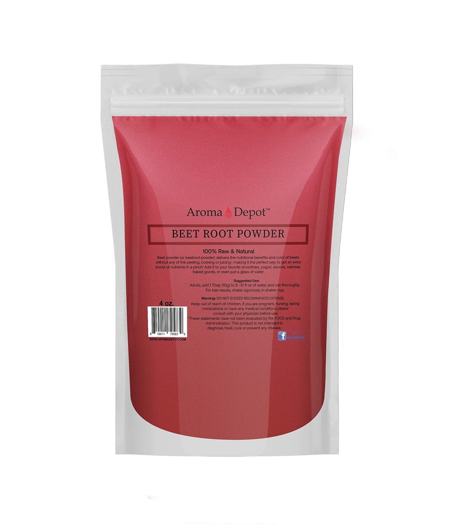 Aroma Depot Raw & Non-GMO I Vegan & Gluten Free I Nicric Oxide Booster I Boost Stamina and 增加能量 I 免疫系统 Booster I 100%天然