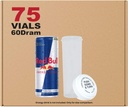 W画廊 75 Clear 60 Dram Reversible Cap - Airtight smell Profof Vials - Plastic Medical 级前置药瓶用于药丸草花的补品,散装包装,而非玻璃罐