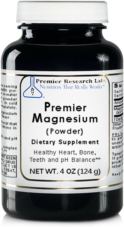 Prime Magnesium, 4oz Powder of Magnesium Lacate Power, 一种极易吸收的镁来源