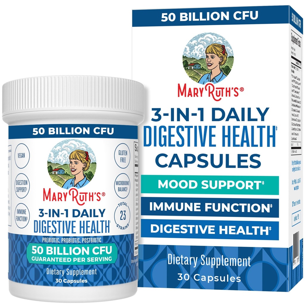 玛丽·鲁斯的3-in-1 消化卫生的良药 + Prebiotic & Postbiotic + Probiotic + Probiotic + Probiotic + Probiotic + Probiotic + Probiotic + Probiotic + Probiotic + Prebiotic + Probiotic + Probiotic + Probiotic + Probiotic + Probiotic + Probiotic + Probiotic + Probiotic + Probiotic + Probiotic + Gut + Gut 女性和 Men的 Gut + Guit + 23 Unique Strains + Imune 支持 + $ 50亿 $ CFU + + + 30个服务