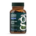 Gaia Herbs Valerian Root - 自然睡眠支持 自然平静帮助放松准备睡眠 - 有机 Valerian Root提取 - 60 Vegan Liquid Phyto-Capsules (30日供应)