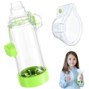 用于成人和儿童的软硅酮 Inhaler Spacers - 趣味和色彩丰富的 Nessi OTC Spacer (Kids-Green) 互联网档案馆的存檔,存档日期2013-12-21.