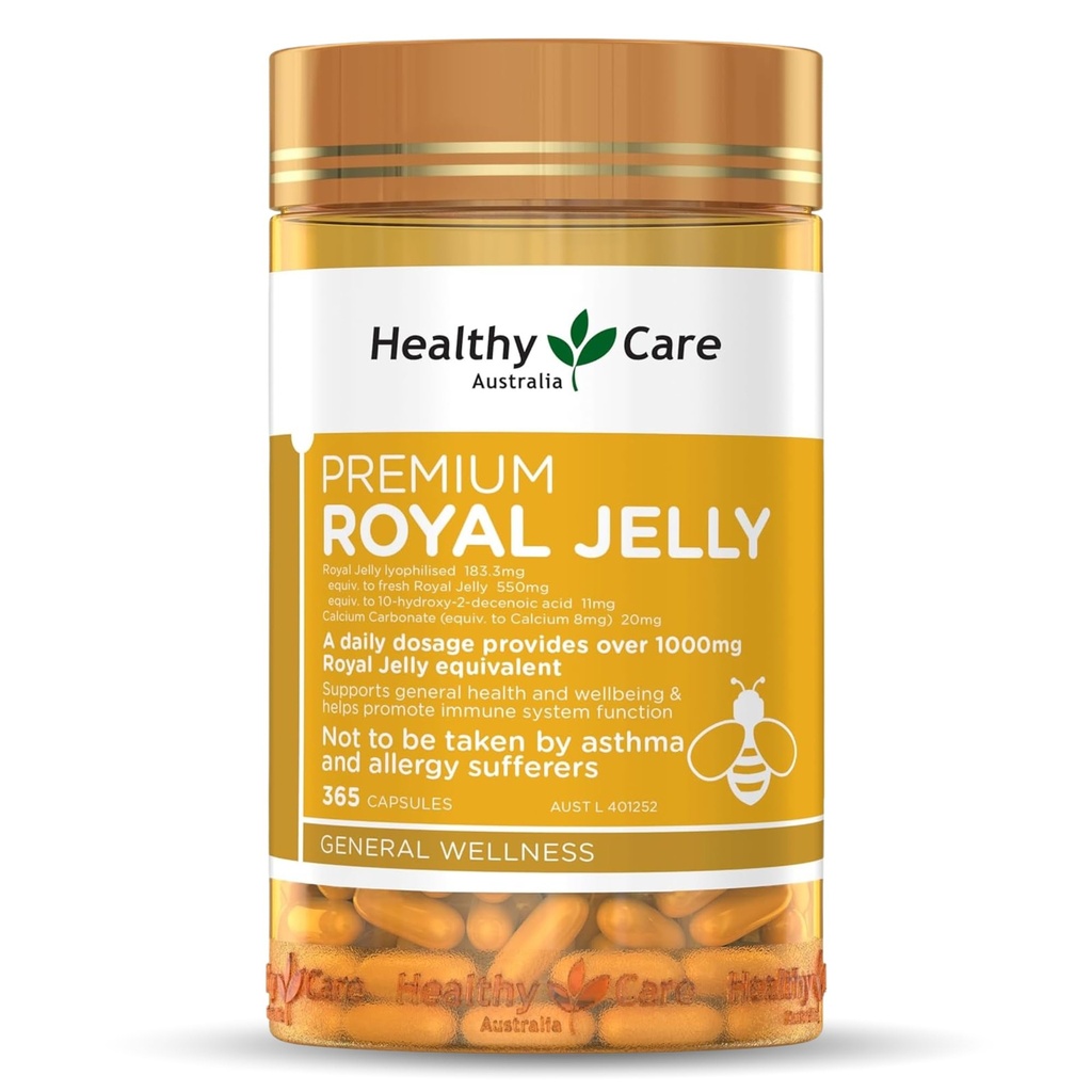 皇家Jelly 1000 365 Capsules 补充剂