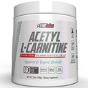 EHP Labs Acetyl L Carnitine Powder - Supports Natural Energy Production, Assists in Healthy Brain Function, Supports Heart Health, Vegan, Gluten Free, Non GMO - 100 Servings