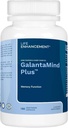 生命增强 Galantamnd 记忆和焦点大脑补充 - 维生素 B5 & Galantamine 补充 - 精神清晰度和认知增强 (4mg - 180 Capsules, Galantamnd Plus)