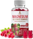 甘油酸镁,甘油酸镁补充剂,甘油酸镁,维生素C,D,B12,CoQ10,用于Calm Mood & Muscle,睡眠,成人,60古米