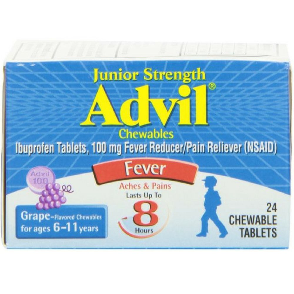 Advil Junior Leader - 24块可嚼的药片