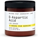 BEYOND RAW 化学实验室 D-Aspartic酸粉、肌肉发育和恢复,30种服务