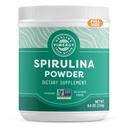 Vimergy Spiruina 粉末 – 集中植物蛋白支持免疫健康和心血管功能 – Vegan, Kosher, Gluten-Free – 250g