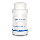 生物学研究 Lipoic Acid Plus - Alpha-Lipoic Acid,维生素C,强抗氧化剂,促进眼部健康,90 Capsules