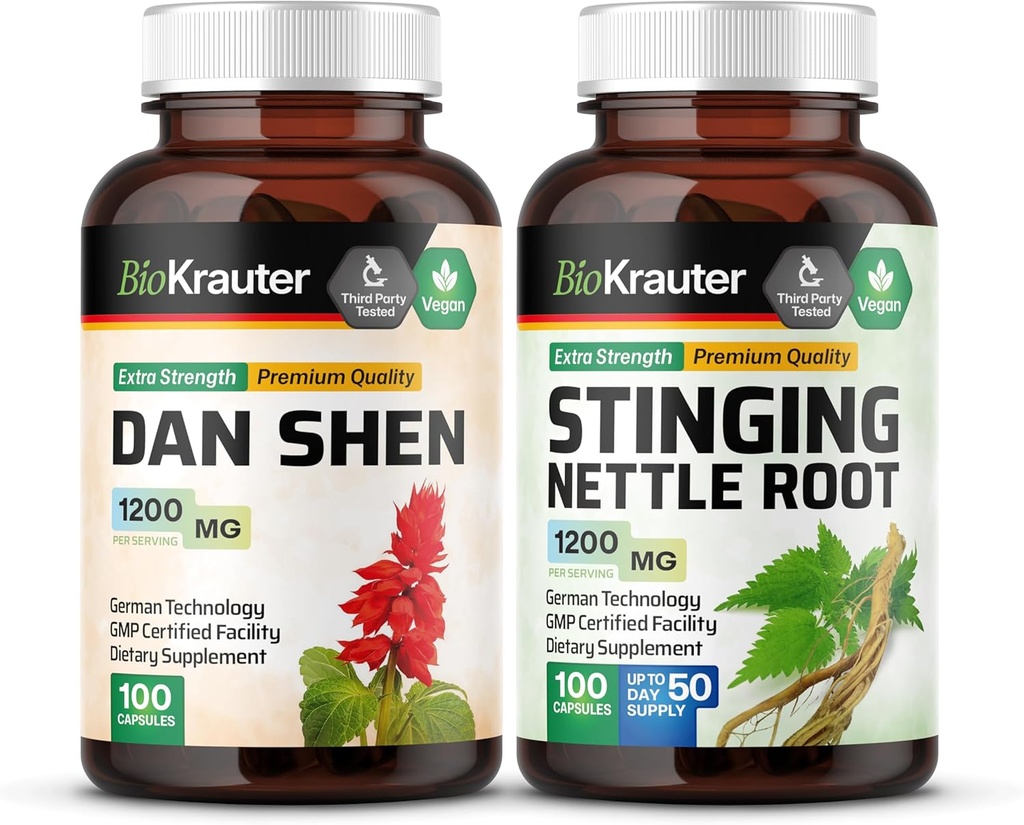 BIO KRAUTER 丹·沈 100 盖章 & Stinging Nettle 100 盖章