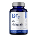 Utzy Naturals Micro Melatonin – 低剂量的Melatonin 250mcg – 与天然樱桃 – 儿童安全 – 制造于美国 – 120块牌匾