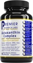 Astaxanthin Complex - Astaxanthin Suppers, Astaxanthin 4 mg per Capsule,来源于藻类,对女性和男性的抗氧化剂支持- 60 植物类 Capsules