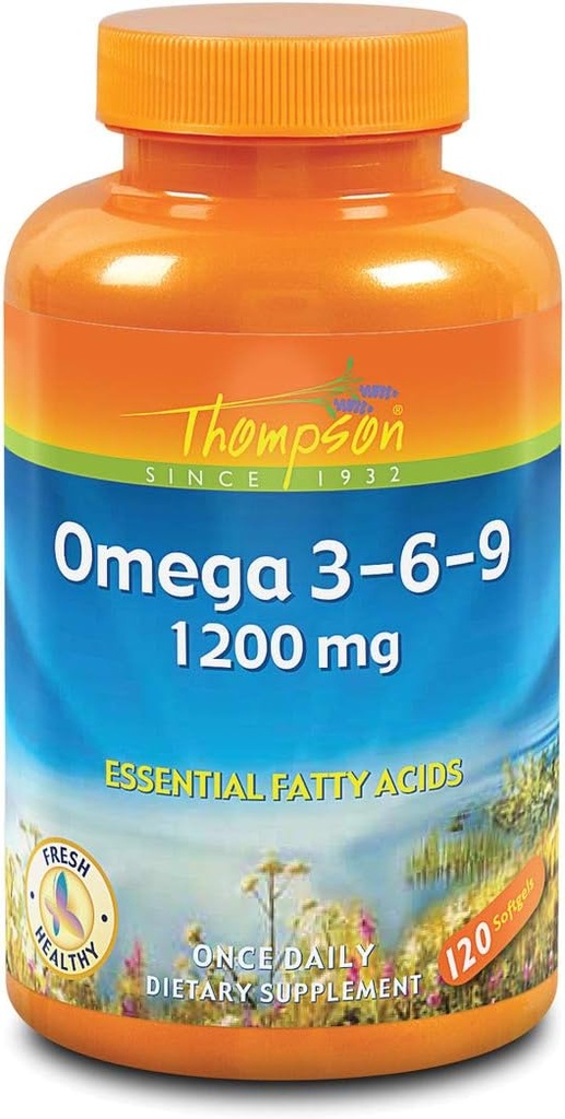 Thompson Omega 3-6-9 1200mg 120厘米