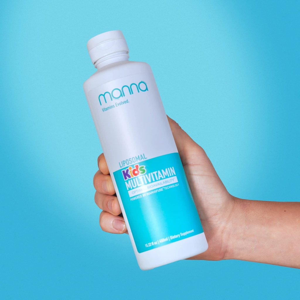甘露维生素Evolved Liposomal Kids 多维他命 - 维生素D3和维生素A补编 - 维生素B12和维生素C补编 - 儿童液体多维他命 - 儿童免疫支助补编