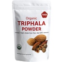 Iyasa Hollics 有机Triphala Powder, Ayurveda 超级食品,自然体解毒剂,Bowel Cleanser,Herbal Laxative,8 Ounce 226 Gram
