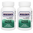 营养载体先进研究 Orotate锂 120 Mg 200 片(2包)