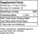 牛奶妈妈Leche乳液补充 – 2oz 叮当母乳喂养支持以增加牛奶供应 – 草药牛奶供应补充 牛奶硝酸盐,黑种子