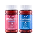 CAW Telomere 支持超吸附 Cycloastragenol 10mg 30 Capsules和 Astragaloside IV 50mg 30 Capsules