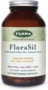 Flora - FloraSil Silica 补编 - 自然美容支持 - 支持头发,皮肤,钉子和骨强力 - 马尾抽取的植物基 Silica - Vegan - 180 Capsules (180 services)